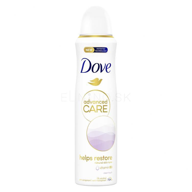Dove Advanced Care Helps Restore 72h Antiperspirant pre ženy 150 ml