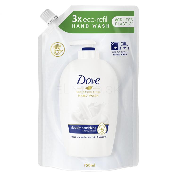 Dove Deeply Nourishing Original Hand Wash Tekuté mydlo pre ženy Náplň 750 ml