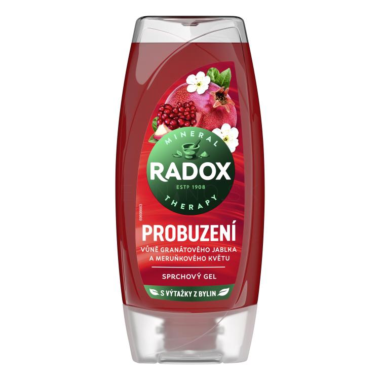 Radox Awakening Pomegranate And Apricot Blossom Shower Gel Sprchovací gél pre ženy 225 ml
