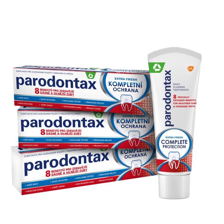 Parodontax Complete Protection Extra Fresh Trio Zubná pasta Set