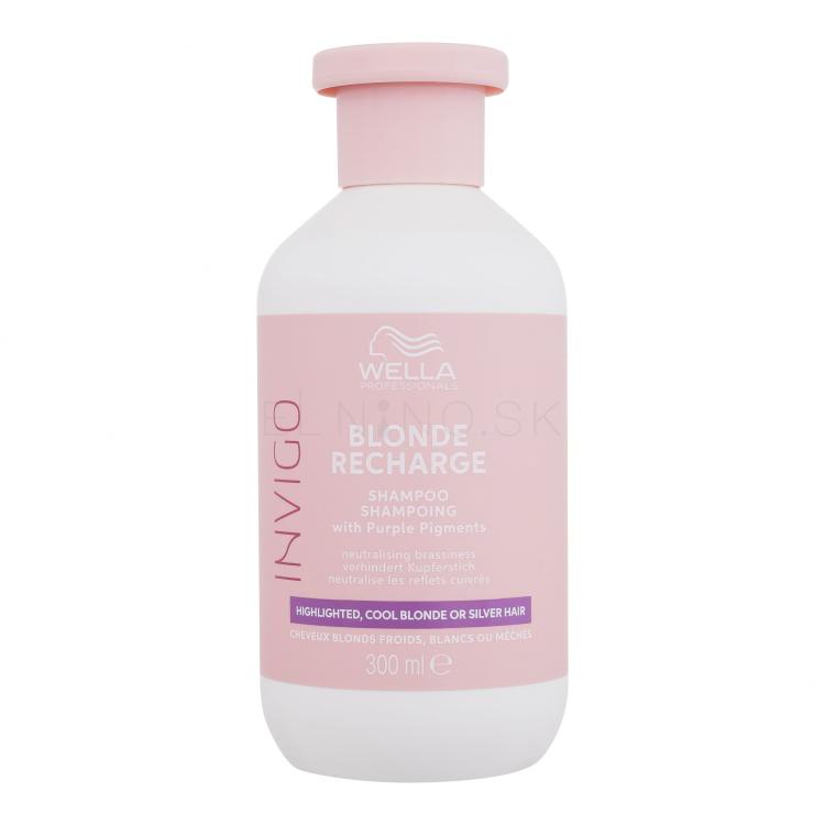 Wella Professionals Invigo Blonde Recharge Šampón pre ženy 300 ml
