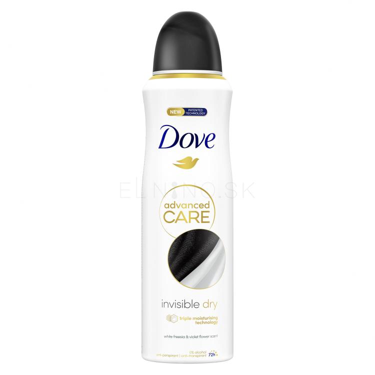 Dove Advanced Care Invisible Dry 72h Antiperspirant pre ženy 200 ml