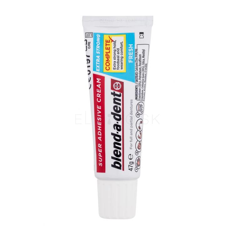 Blend-a-dent Extra Strong Fresh Super Adhesive Cream Fixačný krém 47 g