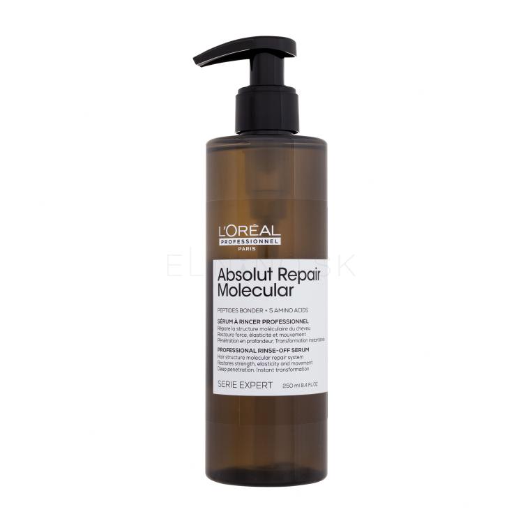 L'Oréal Professionnel Absolut Repair Molecular Professional Rinse-Off Serum Sérum na vlasy pre ženy 250 ml