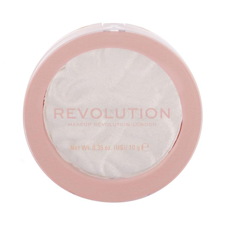 Makeup Revolution London Re-loaded Rozjasňovač pre ženy 10 g Odtieň Golden Lights poškodená krabička
