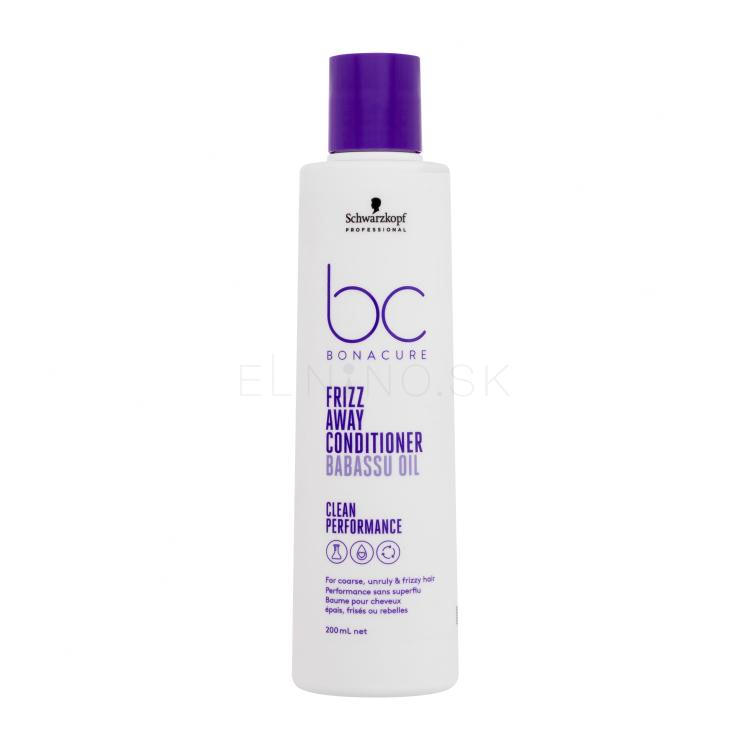 Schwarzkopf Professional BC Bonacure Frizz Away Conditioner Kondicionér pre ženy 200 ml