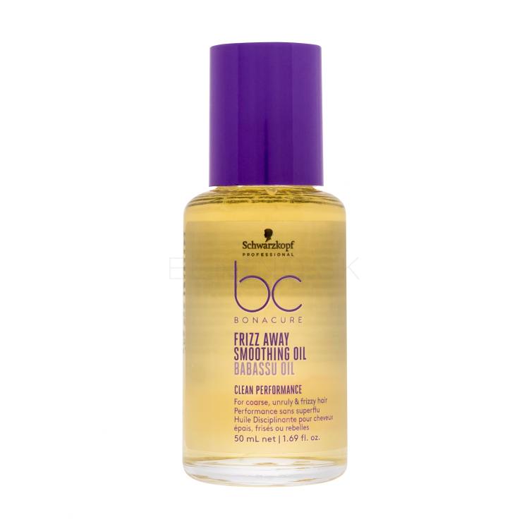 Schwarzkopf Professional BC Bonacure Frizz Away Smoothing Oil Olej na vlasy pre ženy 50 ml
