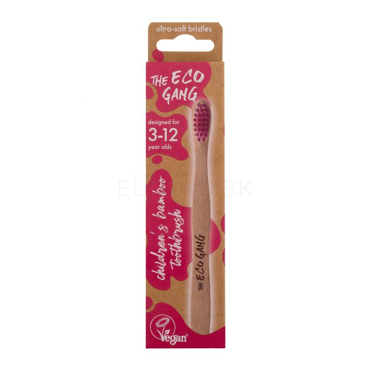 Xpel The Eco Gang Toothbrush Pink Zubná kefka pre deti 1 ks