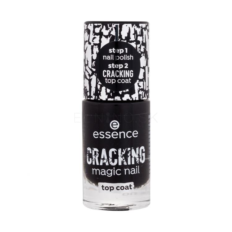 Essence Cracking Magic Nail Top Coat Lak na nechty pre ženy 8 ml Odtieň 01 Crack Me Up