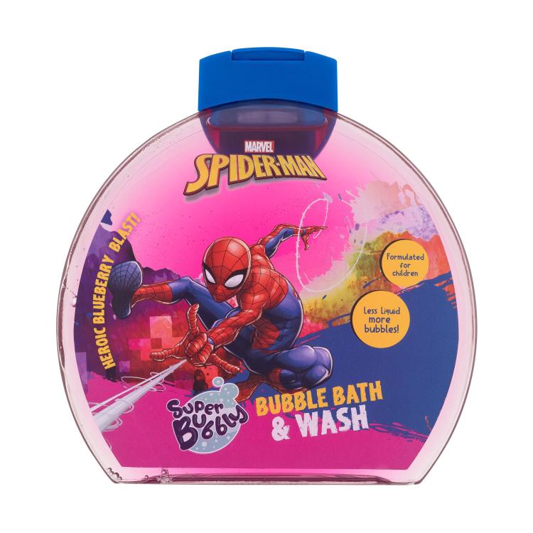 Marvel Spiderman Bubble Bath &amp; Wash Pena do kúpeľa pre deti 300 ml