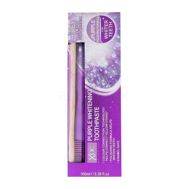 Xpel Oral Care Purple Whitening Toothpaste Zubná pasta Set