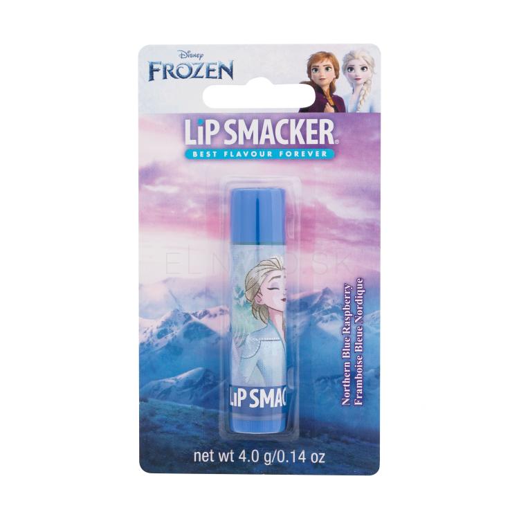 Lip Smacker Disney Frozen Northern Blue Raspberry Balzam na pery pre deti 4 g