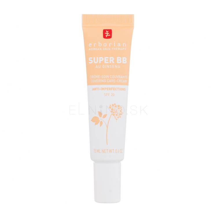 Erborian Super BB Covering Care-Cream SPF20 BB krém pre ženy 15 ml Odtieň Nude