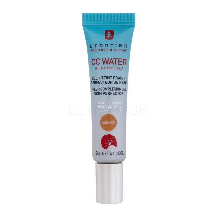 Erborian CC Water Fresh Complexion Gel Skin Perfector CC krém pre ženy 15 ml Odtieň Caramel
