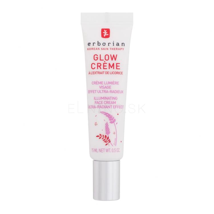 Erborian Glow Crème Illuminating Face Cream Denný pleťový krém pre ženy 15 ml