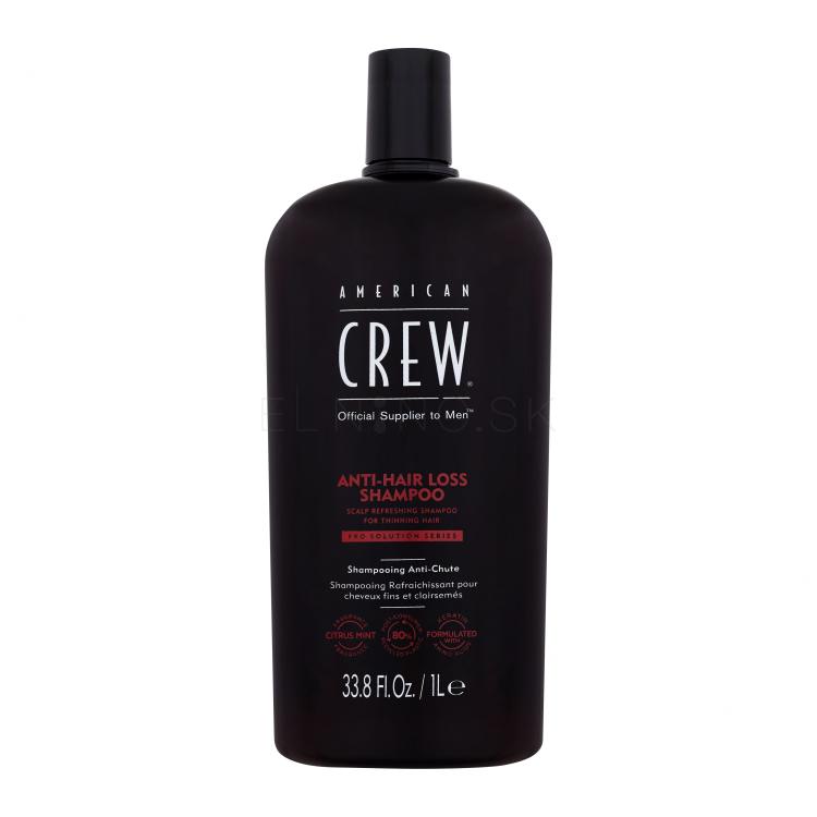American Crew Anti-Hair Loss Shampoo Šampón pre mužov 1000 ml