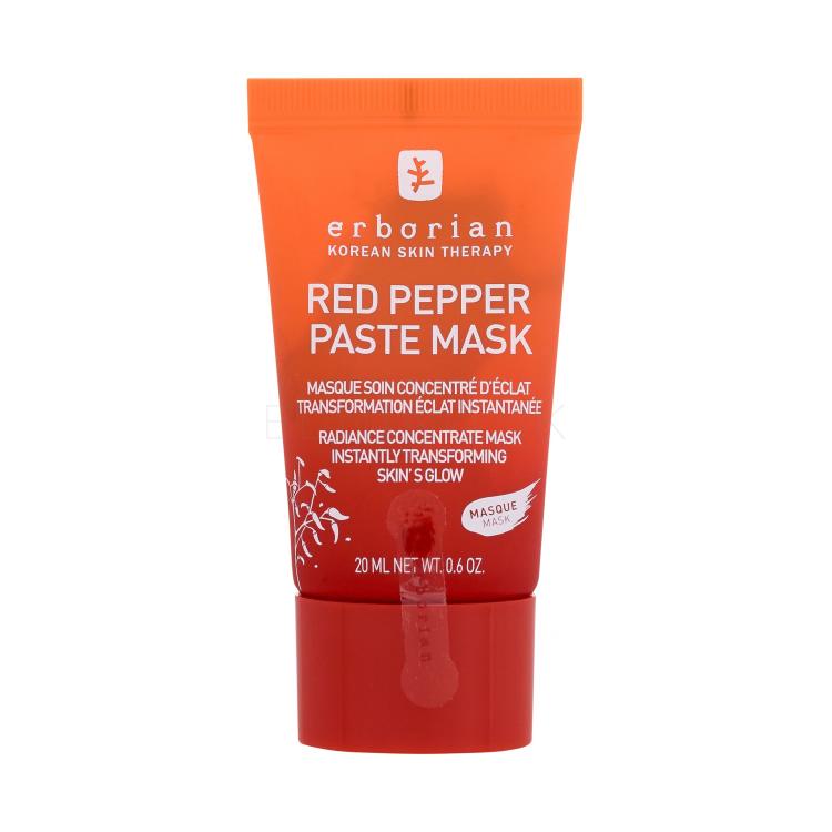 Erborian Red Pepper Paste Mask Radiance Concentrate Mask Pleťová maska pre ženy 20 ml