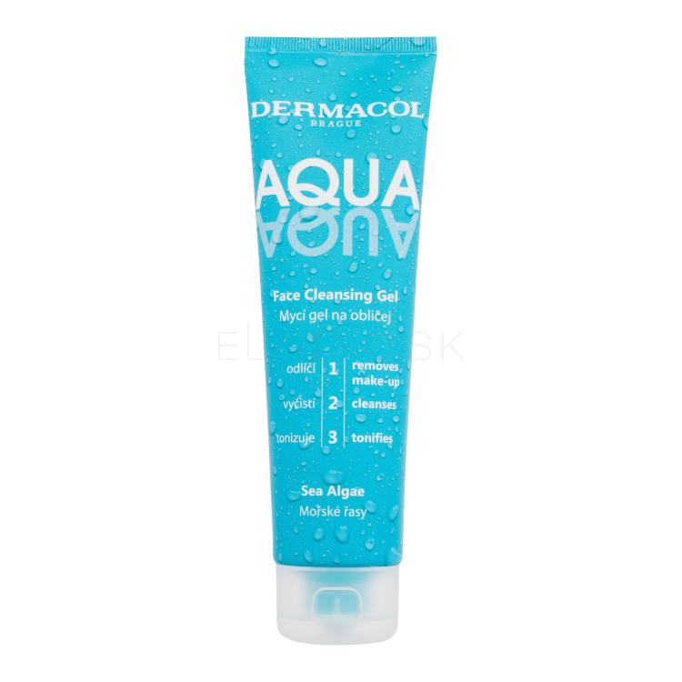Dermacol Aqua Face Cleansing Gel Čistiaci gél pre ženy 150 ml