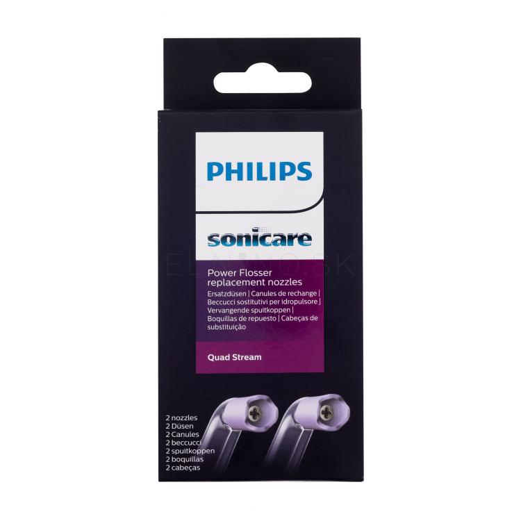 Philips Sonicare Power Flosser Replacement Nozzles Quad Stream HX3062/00 Ústna sprcha Set