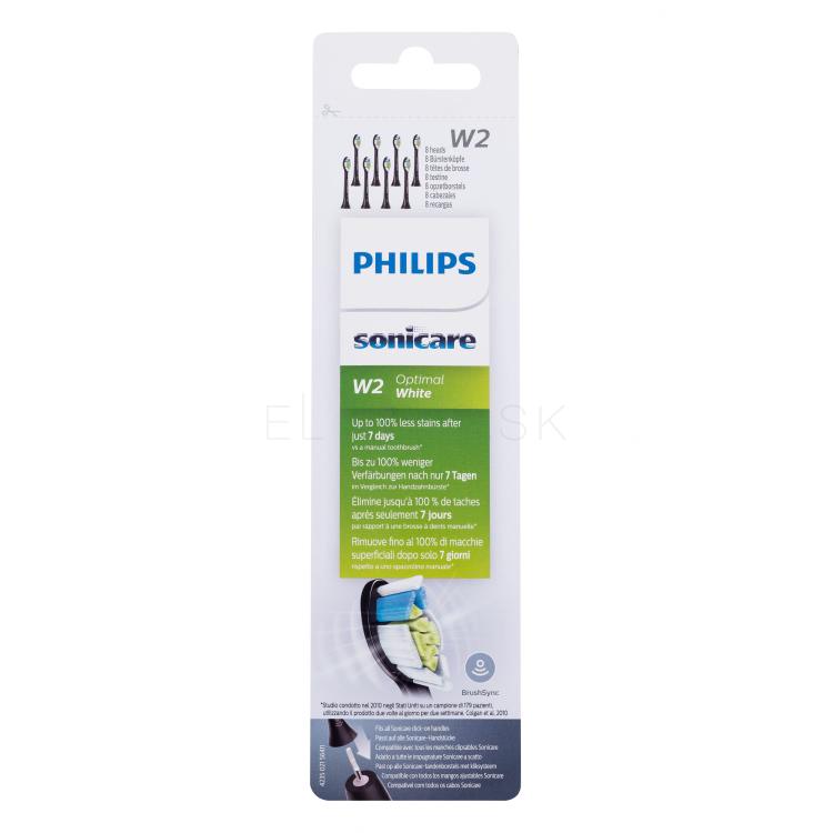 Philips Sonicare Optimal White W2 HX6068/13 Black Náhradná hlavica Set