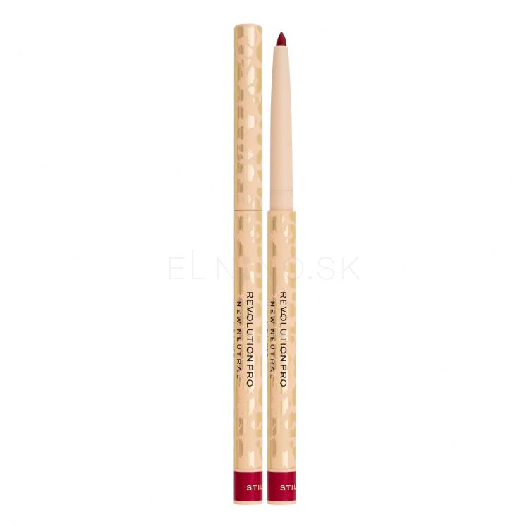 Revolution Pro New Neutral Lip Liner Ceruzka na pery pre ženy 0,18 g Odtieň Stiletto