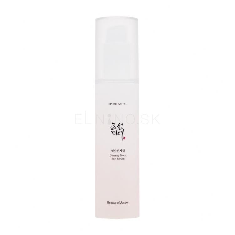 Beauty of Joseon Ginseng Moist Sun Serum SPF50+ Opaľovací prípravok na tvár pre ženy 50 ml
