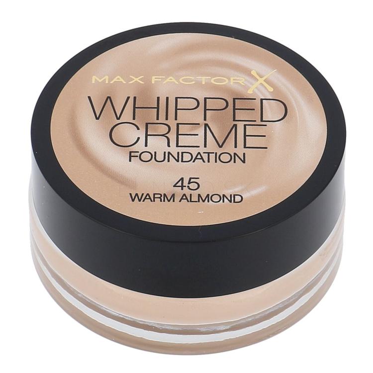 Max Factor Whipped Creme Make-up pre ženy 18 ml Odtieň 45 Warm Almond