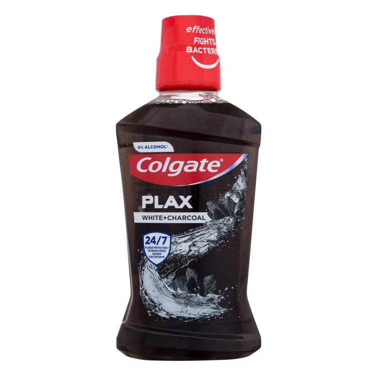 Colgate Plax White + Charcoal Ústna voda 500 ml