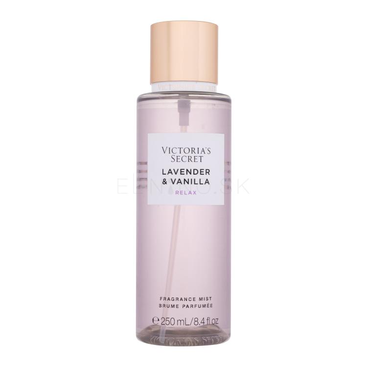 Victoria´s Secret Levender &amp; Vanilla Relax Telový sprej pre ženy 250 ml