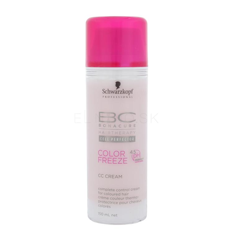 Schwarzkopf Professional BC Bonacure Color Freeze CC Cream Balzam na vlasy pre ženy 150 ml