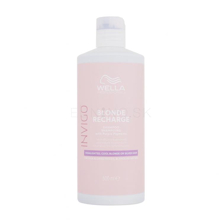Wella Professionals Invigo Blonde Recharge Šampón pre ženy 500 ml