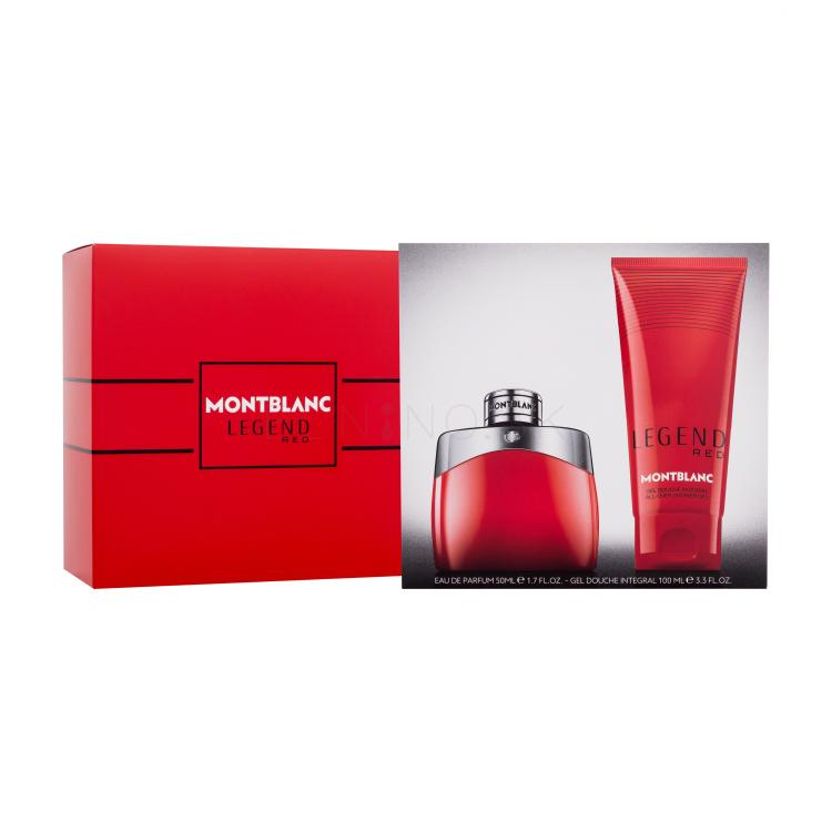 Montblanc Legend Red Darčeková kazeta parfumovaná voda 50 ml + sprchovací gél 100 ml