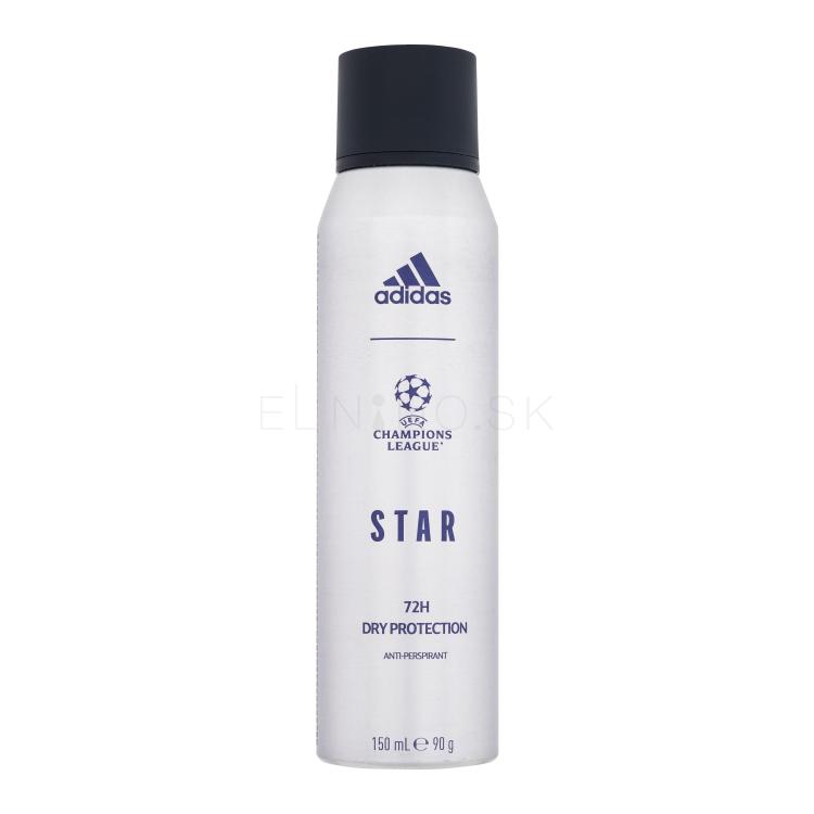 Adidas UEFA Champions League Star 72H Antiperspirant pre mužov 150 ml