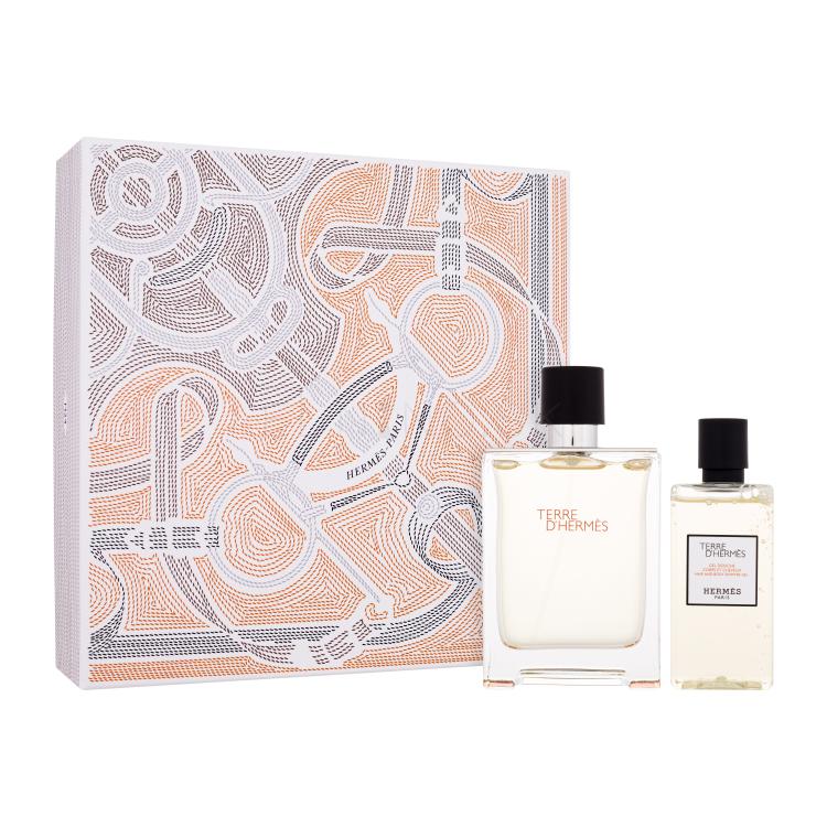 Hermes Terre d´Hermès SET3 Darčeková kazeta toaletná voda 100 ml + sprchovací gél 80 ml