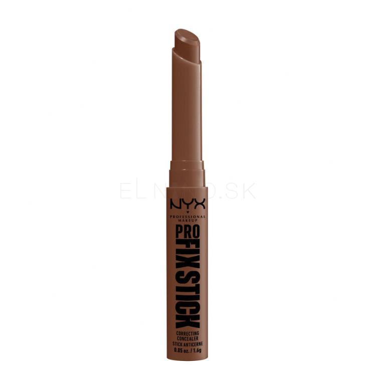 NYX Professional Makeup Pro Fix Stick Correcting Concealer Korektor pre ženy 1,6 g Odtieň 15 Cocoa