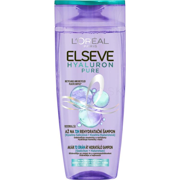 L&#039;Oréal Paris Elseve Hyaluron Pure Šampón pre ženy 250 ml