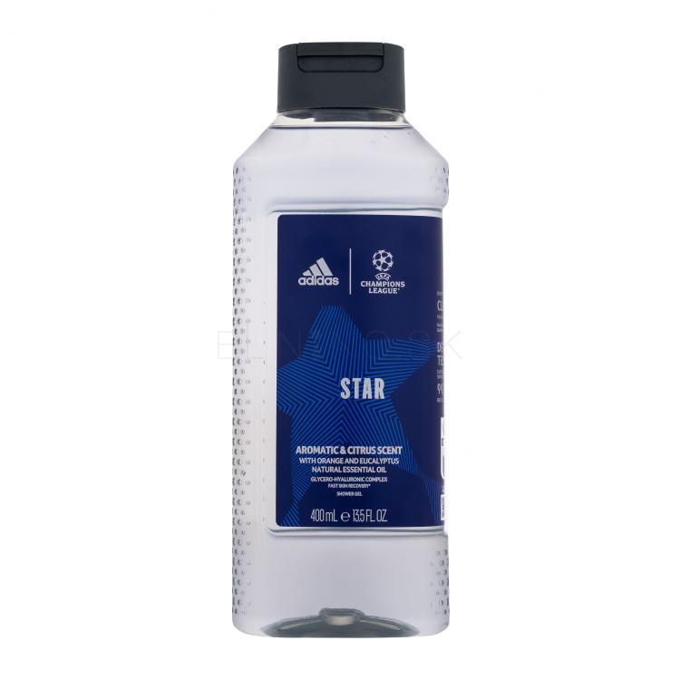 Adidas UEFA Champions League Star Sprchovací gél pre mužov 400 ml