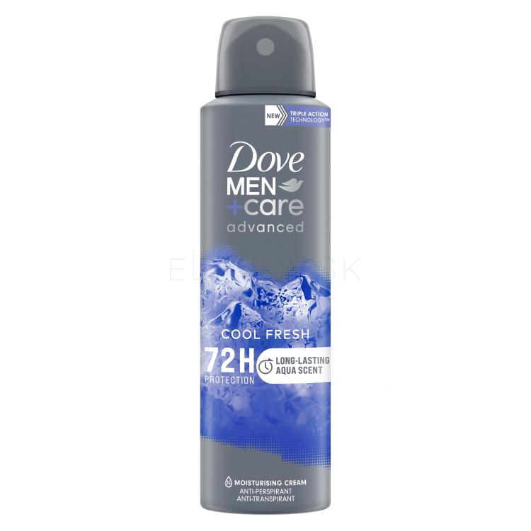 Dove Men + Care Advanced Cool Fresh 72H Antiperspirant pre mužov 150 ml
