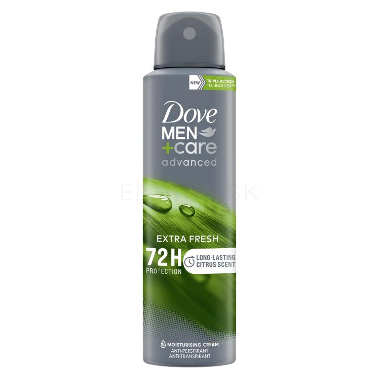 Dove Men + Care Advanced Extra Fresh 72H Antiperspirant pre mužov 150 ml