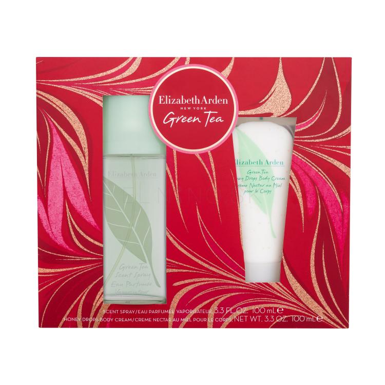 Elizabeth Arden Green Tea SET2 Darčeková kazeta toaletná voda 100 ml + telový krém Honey Drops 100 ml