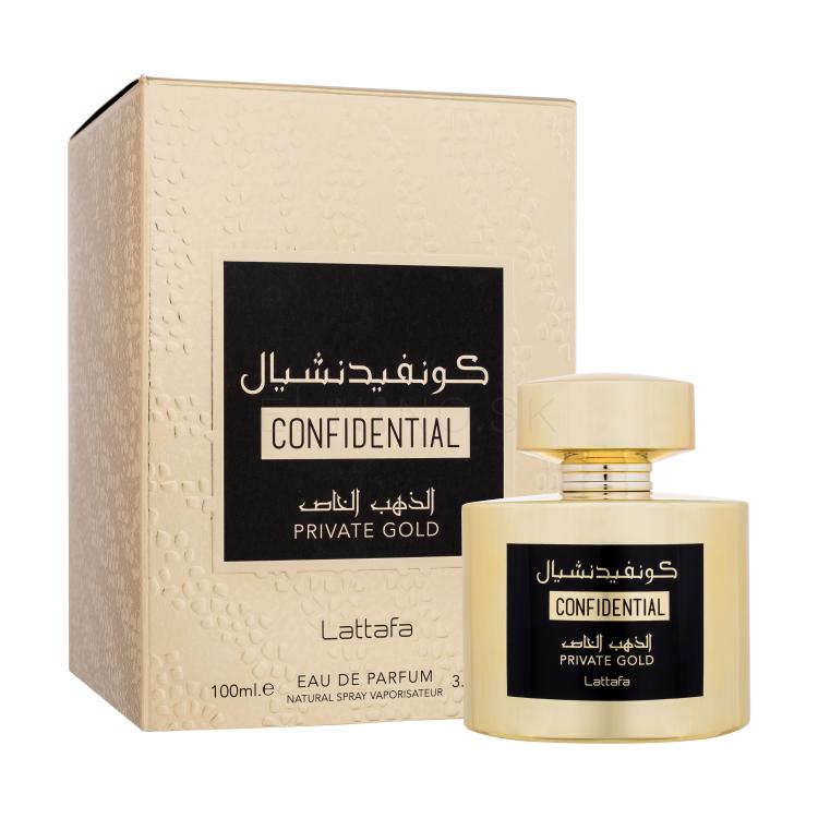 Lattafa Confidential Private Gold Parfumovaná voda 100 ml