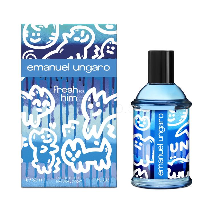Emanuel Ungaro Fresh For Him Toaletná voda pre mužov 30 ml