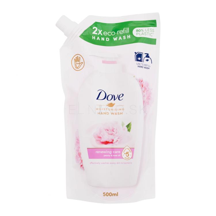 Dove Renewing Care Moisturising Hand Wash Tekuté mydlo pre ženy Náplň 500 ml