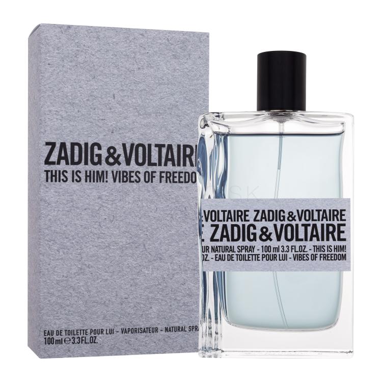 Zadig &amp; Voltaire This is Him! Vibes of Freedom Toaletná voda pre mužov 100 ml
