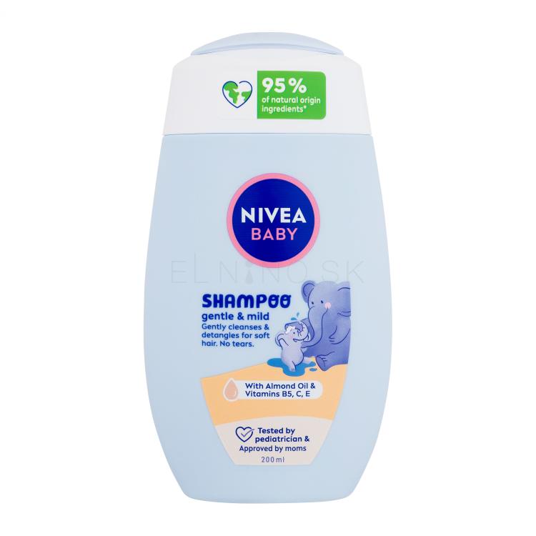 Nivea Baby Gentle &amp; Mild Shampoo Šampón pre deti 200 ml