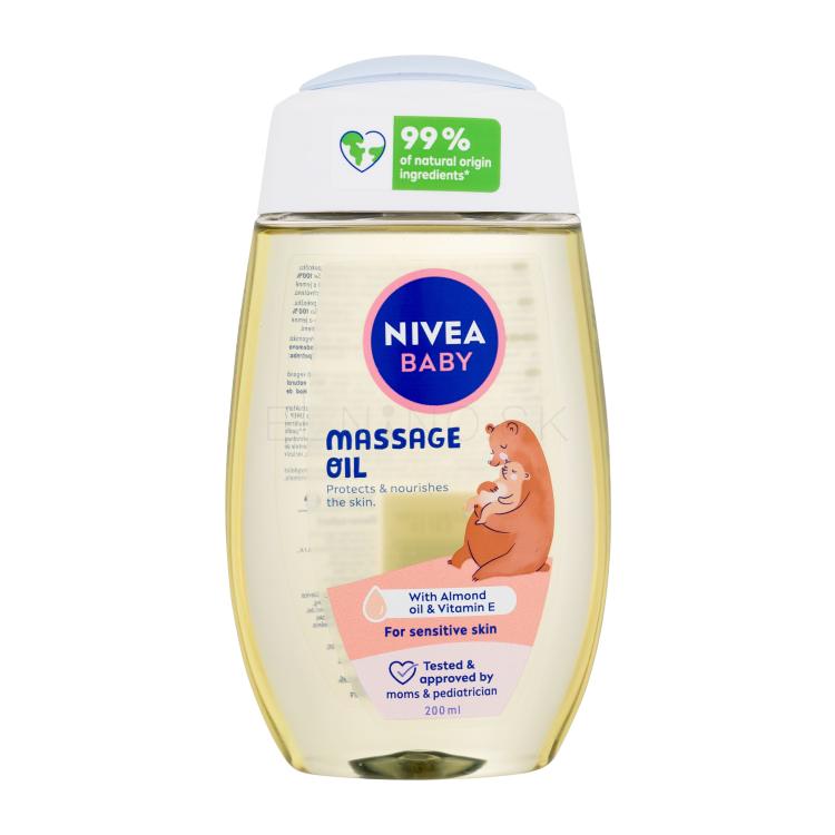 Nivea Baby Massage Oil Telový olej pre deti 200 ml