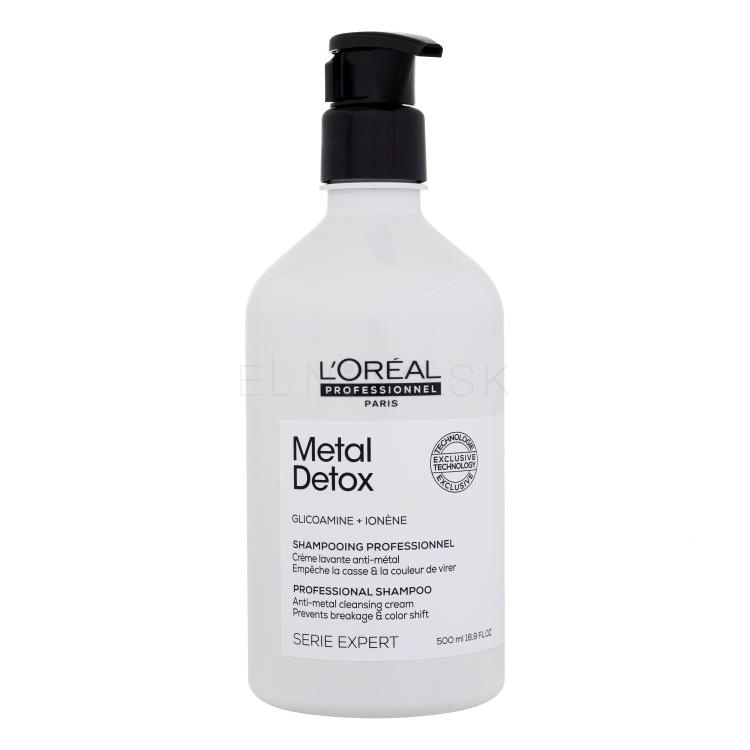 L&#039;Oréal Professionnel Metal Detox Professional Shampoo Šampón pre ženy 500 ml