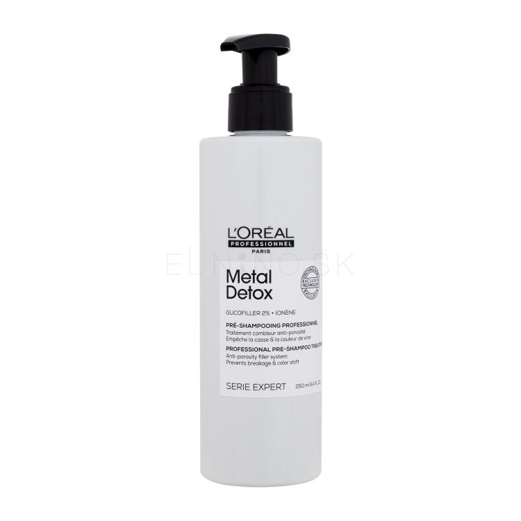 L'Oréal Professionnel Metal Detox Professional Pre-Shampoo Treatment Šampón pre ženy 250 ml