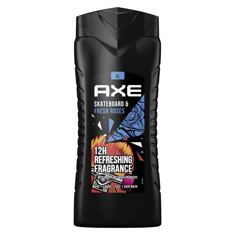 Axe Skateboard &amp; Fresh Roses Scent Sprchovací gél pre mužov 400 ml