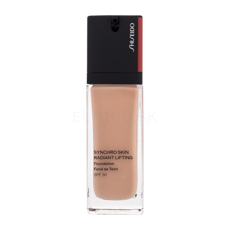 Shiseido Synchro Skin Radiant Lifting SPF30 Make-up pre ženy 30 ml Odtieň 310 Silk